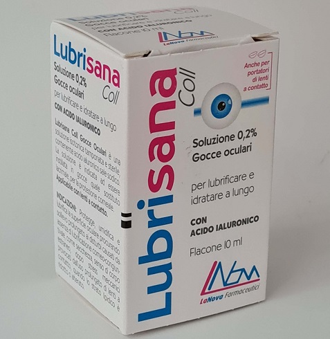 COLLIRIO LUBRISANA FLACONE 10 ML - Farmafamily.it