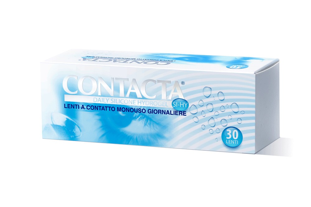 LENTE A CONTATTO MONOUSO GIORNALIERA CONTACTA DAILY LENS SILICONE HYDROGEL -3,75 30 PEZZI - Farmafamily.it