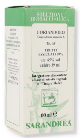 CORIANDOLO 60ML TINTURA MADRE - Farmafamily.it