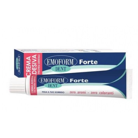CREMA ADESIVA EMOFORM DENT FORTE PER PROTESI DENTALI 70 G - Farmafamily.it