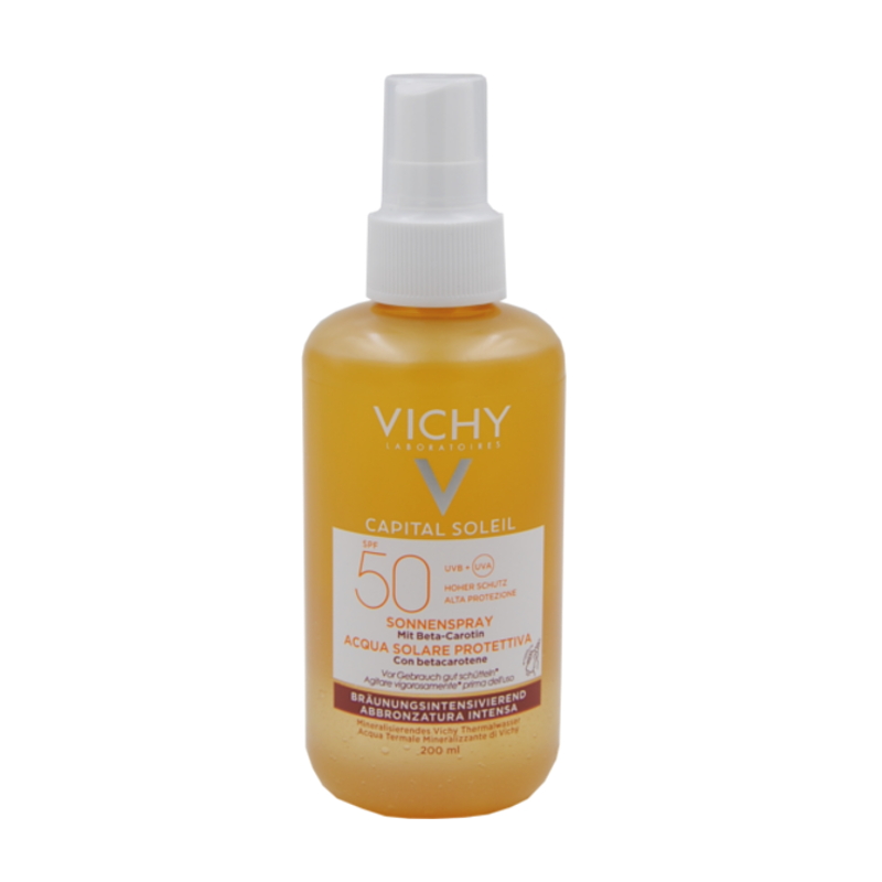 Capital Soleil ACQUA SOLARE ABBRONZATURA SPF50 200 ML - Farmafamily.it