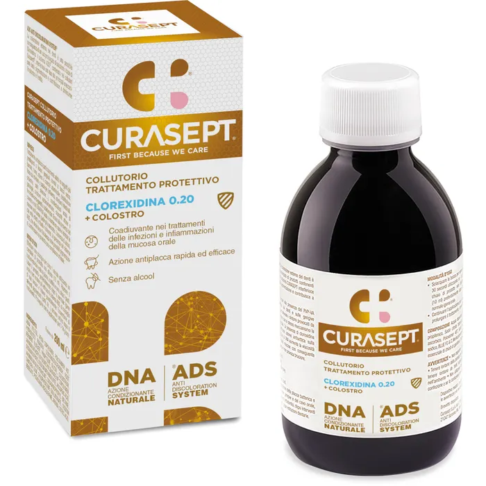 CURASEPT COLLUTORIO ADS DNA TRATTAMENTO PROTETTIVO 200 ML - Farmafamily.it