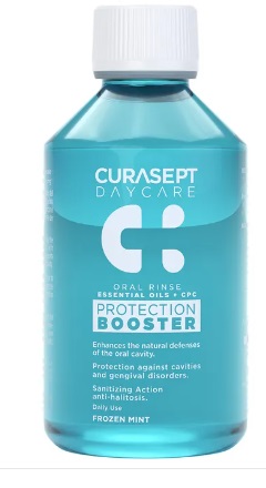 CURASEPT DAYCARE COLLUTORIO PROTECTION BOOSTER FROZEN MINT 500 ML - Farmafamily.it