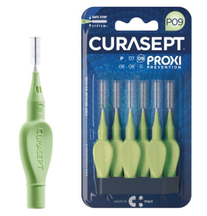 CURASEPT PROXI P09 VERDE CHIARO/LIGHT 6 PEZZI - Farmafamily.it