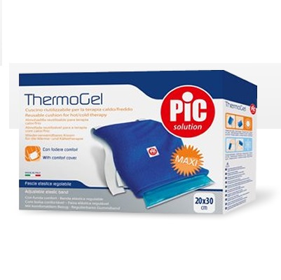 CUSCINO THERMOGEL COMFORT RIUTILIZZABILE PER LA TERAPIA DEL CALDO E DEL FREDDO CM 20X30 CON COVER - Farmafamily.it