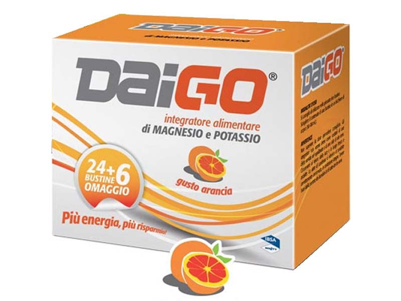DAIGO ARANCIA 24 + 6 BUSTINE OMAGGIO 240 G - Farmafamily.it