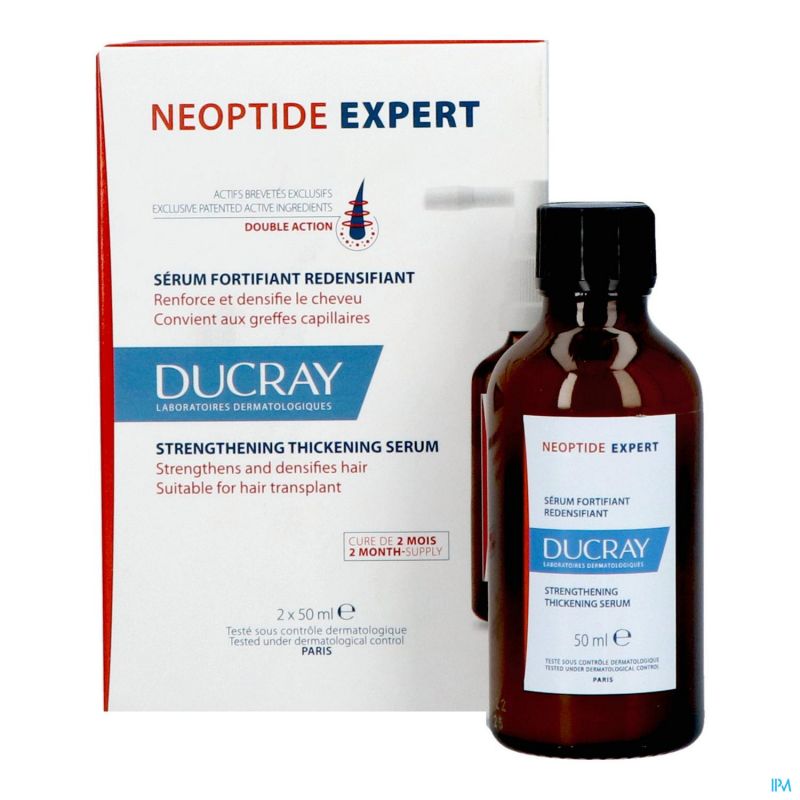 DUCRAY NEOPTIDE EXPERT SIERO ANTICADUTA 2 PEZZI DA 50 ML - Farmafamily.it