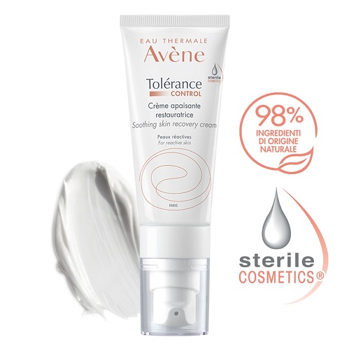 EAU THERMALE AVENE TOLERANCE CONTROL CREMA LENITIVA RIEQUILIBRANTE 40 ML - Farmafamily.it