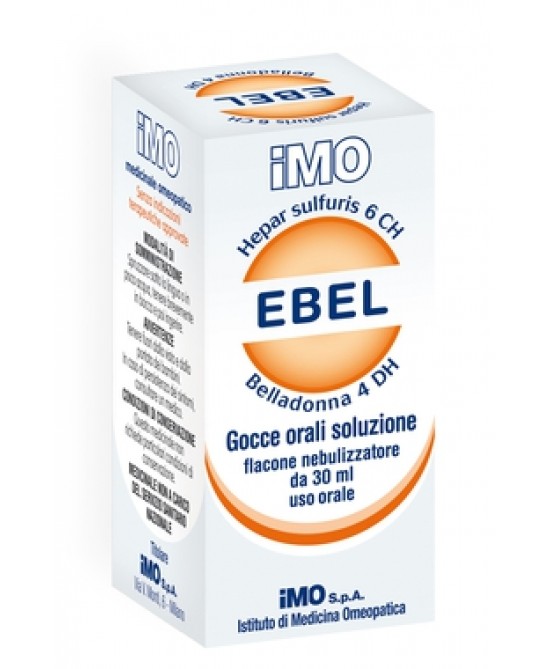 EBEL GOCCE ORALI SENZA ALCOL 30 ML - Farmafamily.it