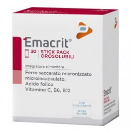EMACRIT OROSOLUBILE 30 STICK PACK - Farmafamily.it