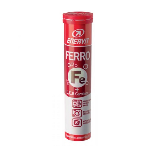 ENERVIT FERRO INTEGRATORE ALIMENTARE 20 TAVOLETTE - Farmafamily.it
