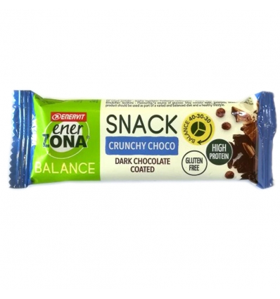 ENERZONA SNACK DOUBLE CRUNCHY CHOCO 33 G - Farmafamily.it
