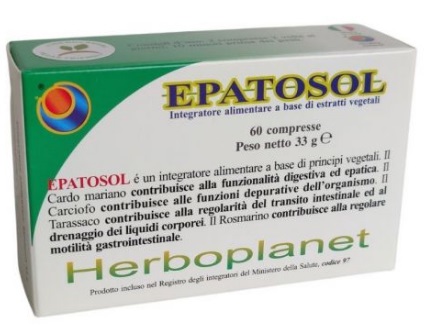 EPATOSOL 60 COMPRESSE - Farmafamily.it