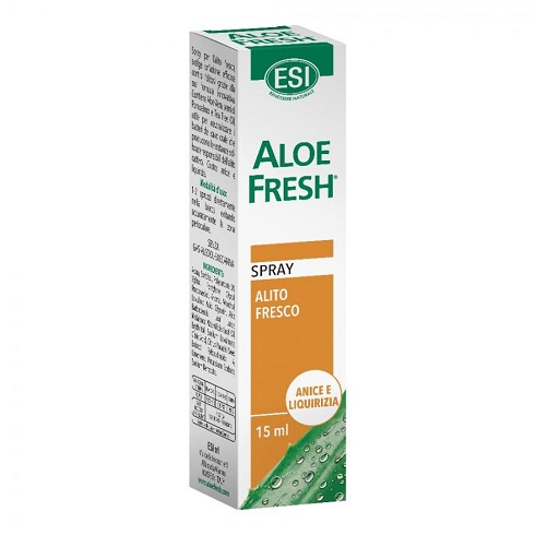 ESI ALOE FRESH SPRAY ALITO FRESCO 15 ML ANICE E LIQUIRIZIA - Farmafamily.it
