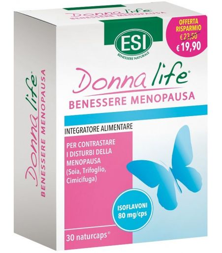 ESI DONNA LIFE MENOPAUSA OFFERTA 30 NATURCAPS - Farmafamily.it