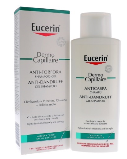 EUCERIN DERMO CAPILLAIRE ANTIFORFORA SHAMPOO GEL 250 ML - Farmafamily.it