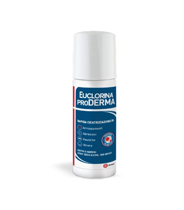 EUCLORINA PRODERMA RAPIDA CICATRIZZAZIONE SPRAY 125 ML - Farmafamily.it