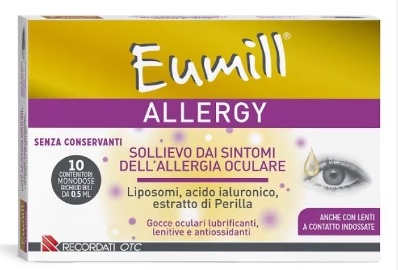 EUMILL ALLERGY GOCCE OCULARI 10 FLACONCINI DA 0,5 ML - Farmafamily.it