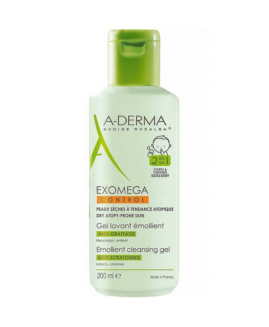 EXOMEGA CONTROL GEL CORPO E CAPELLI 2 IN 1 200 ML - Farmafamily.it