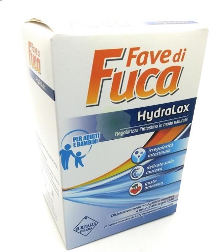 FAVE DI FUCA HYDRALAX 30 BUSTINE MONODOSE DA 5,07 G GUSTO AMARENA - Farmafamily.it