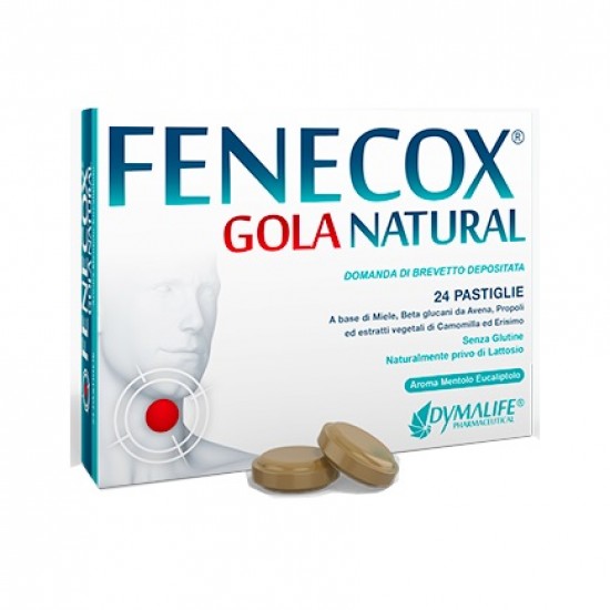 FENECOX GOLA NATURAL MENTOLO EUCALIPTO 36 PASTIGLIE - Farmafamily.it