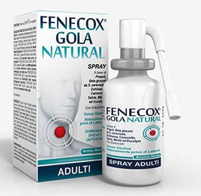 FENECOX GOLA NATURAL SPRAY ADULTI 25 ML - Farmafamily.it