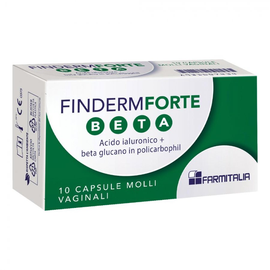 FINDERM FORTE BETA 10 CAPSULE MOLLI - Farmafamily.it