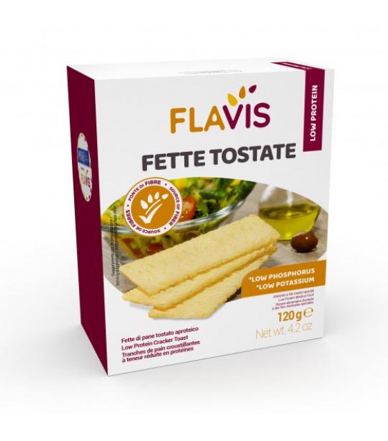 FLAVIS FETTE TOSTATE APROTEICHE 6 PORZIONI DA 34,3 G - Farmafamily.it