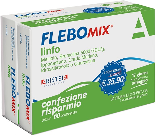 FLEBOMIX LINFO BIPACK 60 COMPRESSE - Farmafamily.it