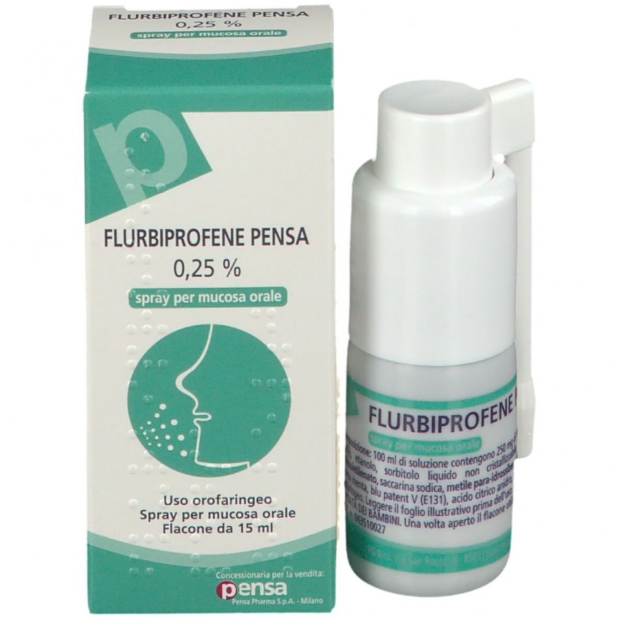 FLURBIPROFENE PE*OS SPRAY 15ML - Farmafamily.it