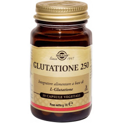 GLUTATIONE 250 30 CAPSULE VEGETALI - Farmafamily.it