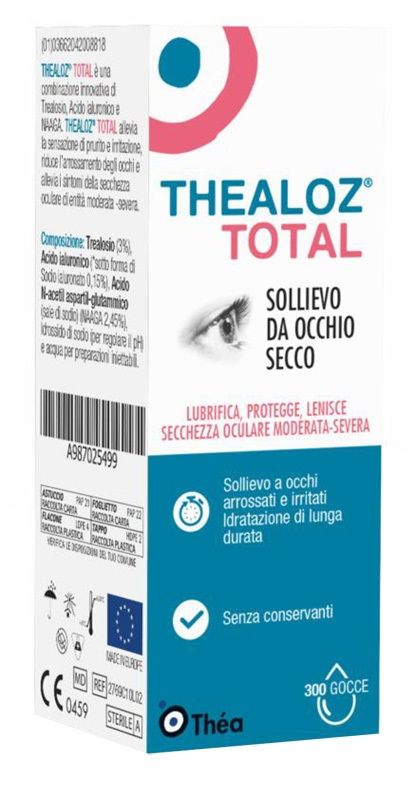 GOCCE OCULARI THEALOZ TOTAL 10 ML - Farmafamily.it