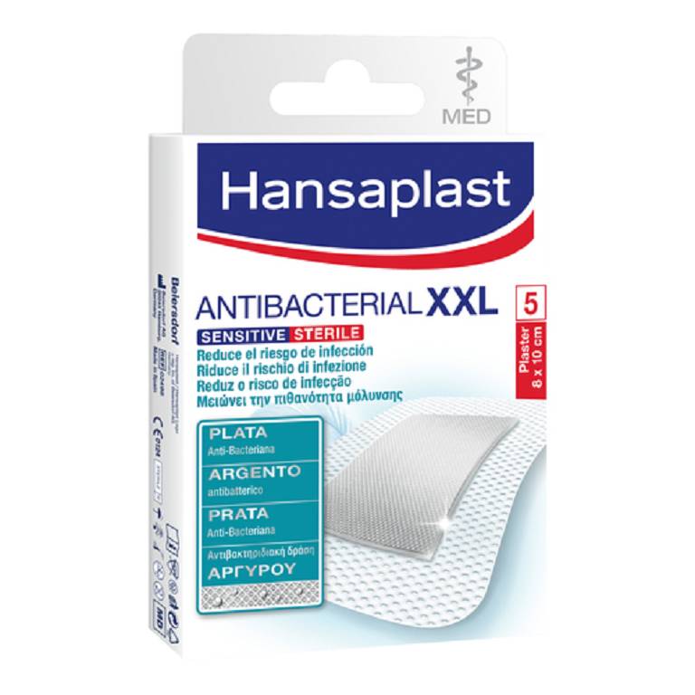 HANSAPLAST MED SENSITIVE MEDICAZIONE 80X100 CM 5 PEZZI - Farmafamily.it