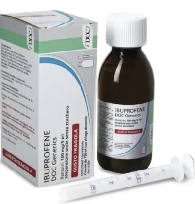 IBUPROFENE DOC*BB FL 150ML  GUSTO FRAGOLA - Farmafamily.it