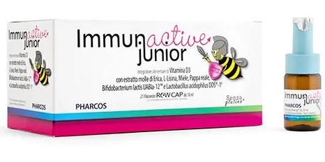 IMMUNACTIVE JUNIOR PHARCOS 21 FIALE 10 ML - Farmafamily.it