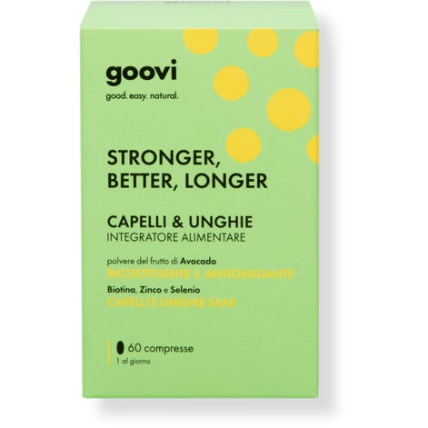 GOOVI CAPELLI&UNGHIE 60 COMPRESSE - Farmafamily.it