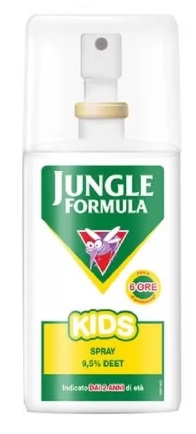 JUNGLE FORMULA KIDS SPRAY 9,5% DEET 75 ML - Farmafamily.it