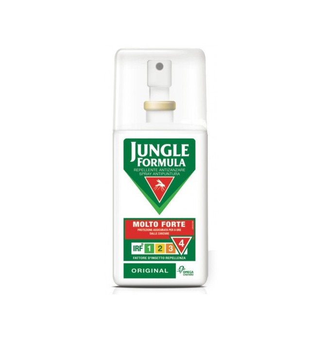 JUNGLE FORMULA MOLTO FORTE SPRAY ORIGINAL 75 ML - Farmafamily.it