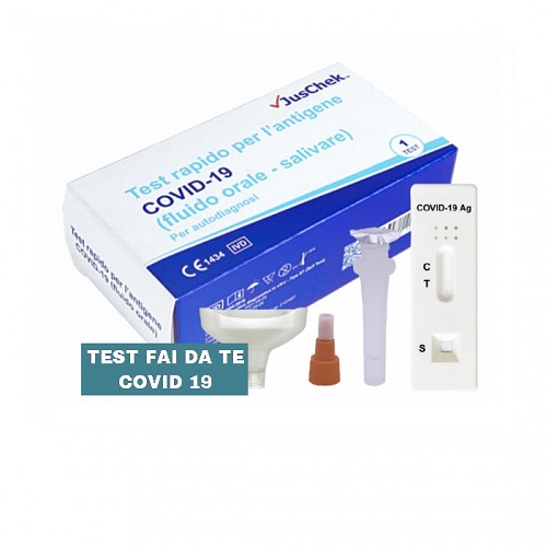 SELF TEST ANTIGENE TAMPONE RAPIDO  SALIVARE COVID-19 USO PRIVATO 1 PEZZO - Farmafamily.it