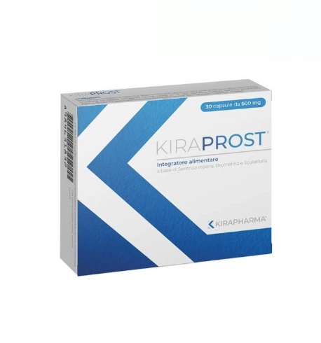 KIRAPROST integratore per la prostata 30 CAPSULE - Farmafamily.it