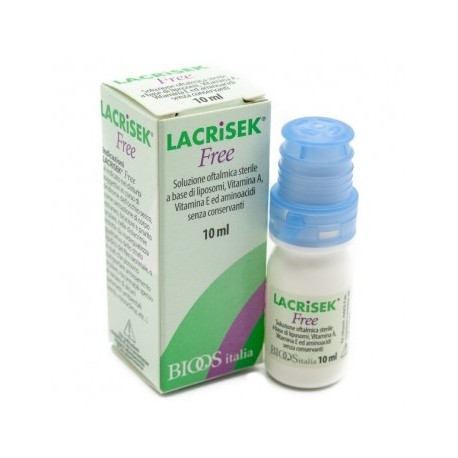 LACRISEK FREE SOLUZIONE OFTALMICA SENZA CONSERVANTI 10 ML - Farmafamily.it