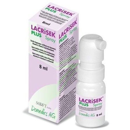 LACRISEK PLUS SPRAY SENZA CONSERVANTI SOLUZIONE OFTALMICA 8 ML - Farmafamily.it