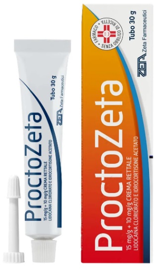 PROCTOZETA*CR 30G 15+10MG/G - Farmafamily.it