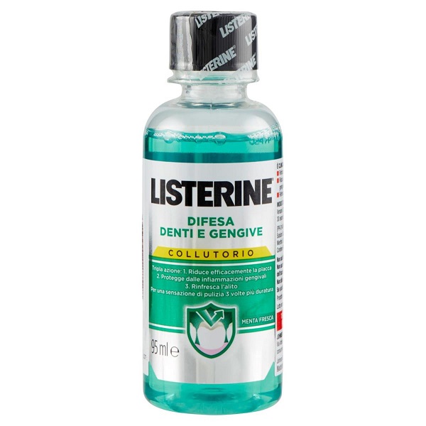 LISTERINE DENTI & GENGIVE DELICATO 95 ML - Farmafamily.it