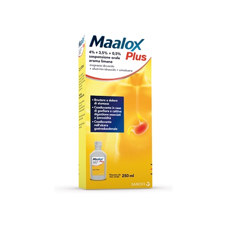 MAALOX PLUS*OS SOSP 4+3,5+0,5% - Farmafamily.it