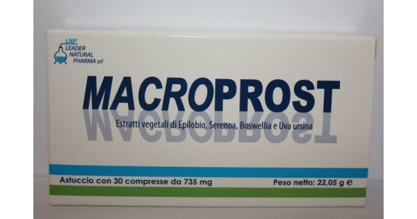 MACROPROST INTEGRATORE ALIMENTARE 30 COMPRESSE 31,5 GRAMMI - Farmafamily.it