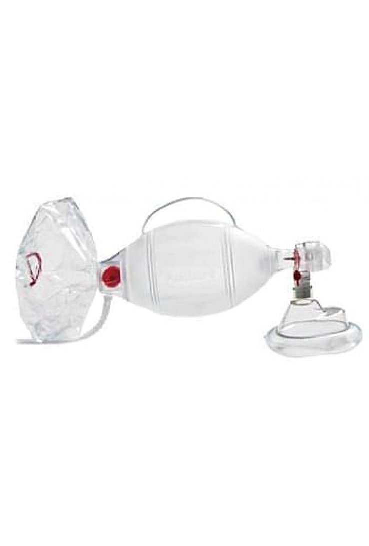 MASCHERA MONOUSO PALLONE RIANIMAZIONE MONOUSO MEDIUM - Farmafamily.it