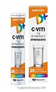 MASSIGEN VITAMINA C 1G EFFERVESCENTE 20 COMPRESSE - Farmafamily.it