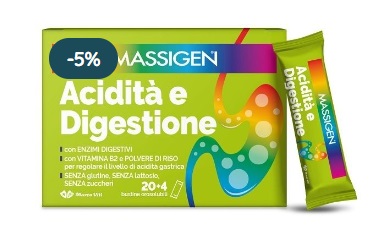 MASSIGEN ACIDITA' E DIGESTIONE 24 STICKPACK - Farmafamily.it