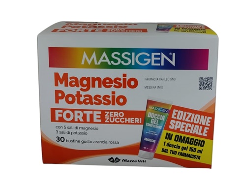 MASSIGEN MAGNESIO POTASSIO FORTE 30 BUSTINE EDIZIONE SPECIALE 2025 - Farmafamily.it